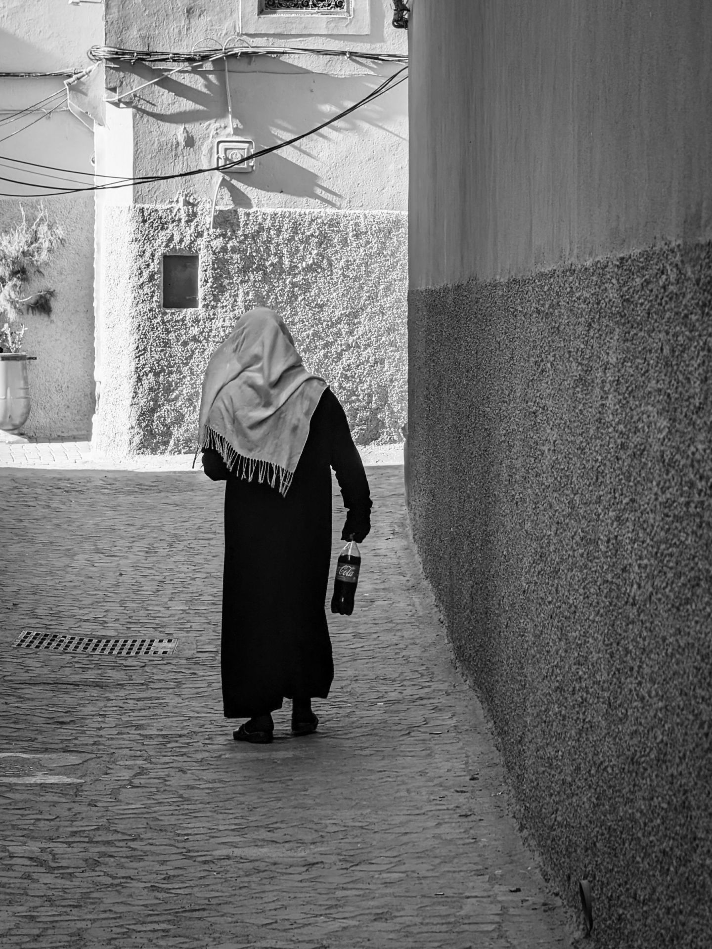 "The Bottle and the Veil", Marrakech, Apr 2024