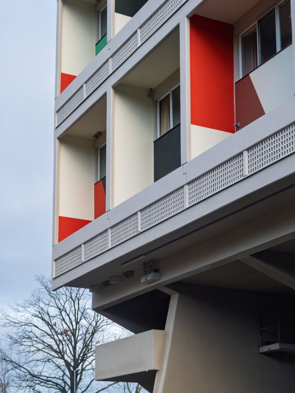 Corbusierhaus in Berlin — architectural photography (Domestic Concrete series)