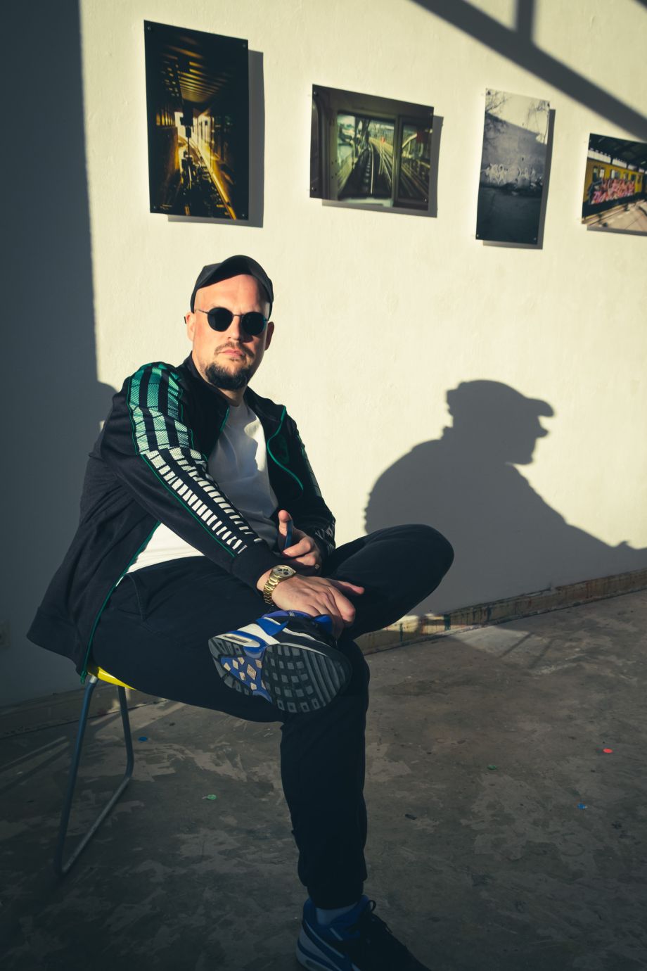 Kevin Schulzbus at "Meen Berlin" Exhibition, Portrait